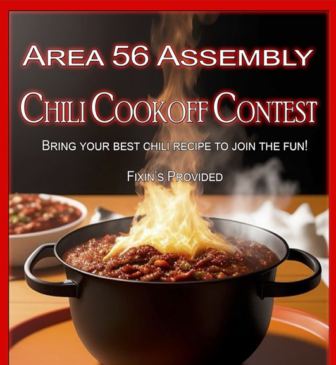 Area 56 Assembly – Chili Cook-Off